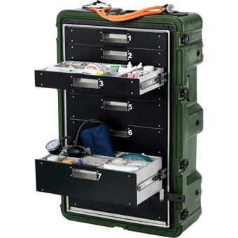 Peli MC8100 Medchest 8 Drawer for Emergency Response Supplies