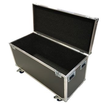 Flightcase Pro 1200 (1.200x500x550mm)-Pehmusteella