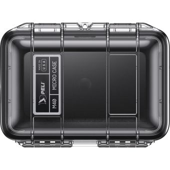 Peli M40 Micro Case Black Clear