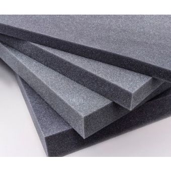 PU23 Polyurethane foam - Black - 2000x1200mm