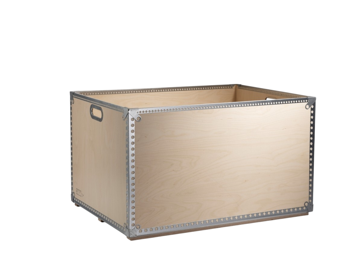 GUARDIQUE™ Woody Box™ Avoin — Woody Box 60 Plywood Open Box